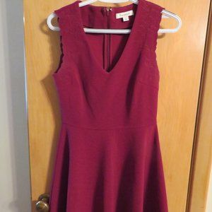3/$20:  Burgundy Sleeveless Dress